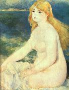 Pierre Renoir Blond Bather Spain oil painting reproduction